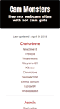Mobile Screenshot of cammonsters.com